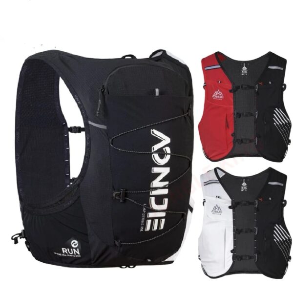 Aonijie Combo Chaleco c9116 cap10L +2 ánforas +bolsa 2lts envío expres gratis