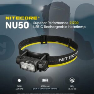 lámpara 1400 lum nitecore