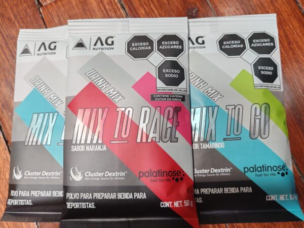 45.5gr Carbohidrato en plovo Mix Ag nutrition