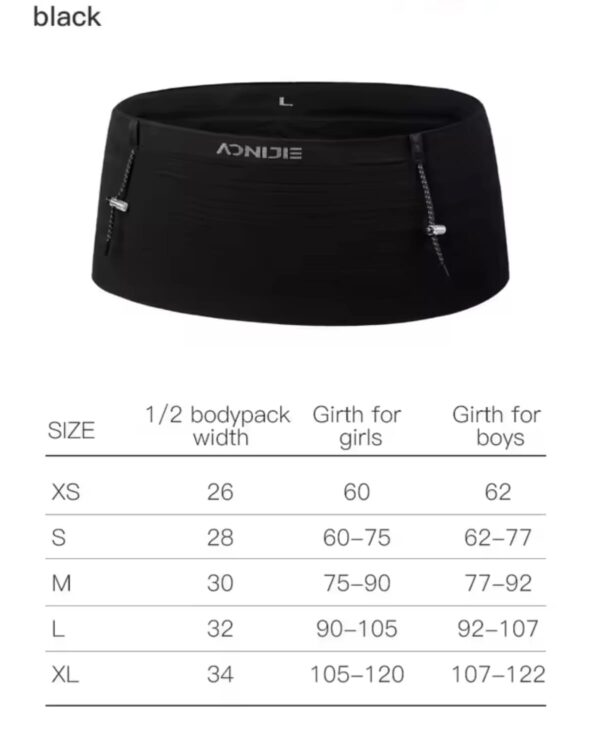 AONIJIE Cinturón deportivo unisex mod w8116 - Imagen 6