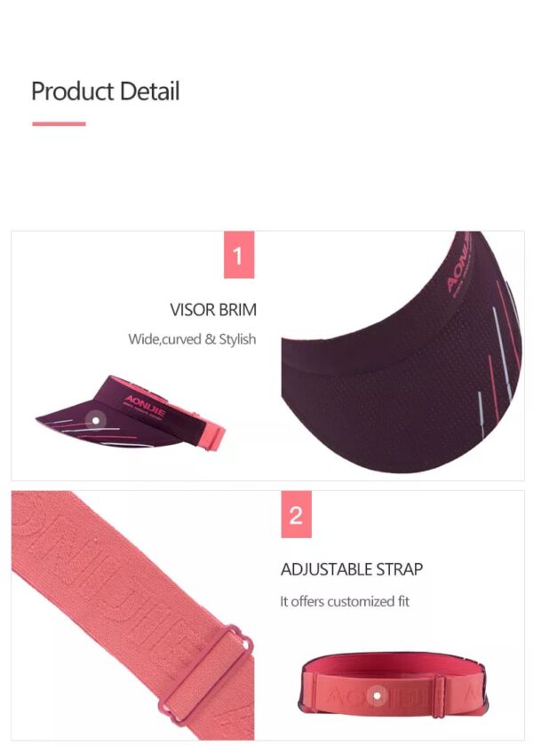 AONIJIE-Visera deportiva E4113 - Imagen 2