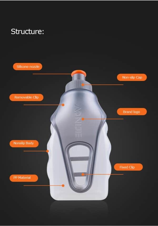 AONIJIE-Ánfora 250ml con clip - Imagen 3