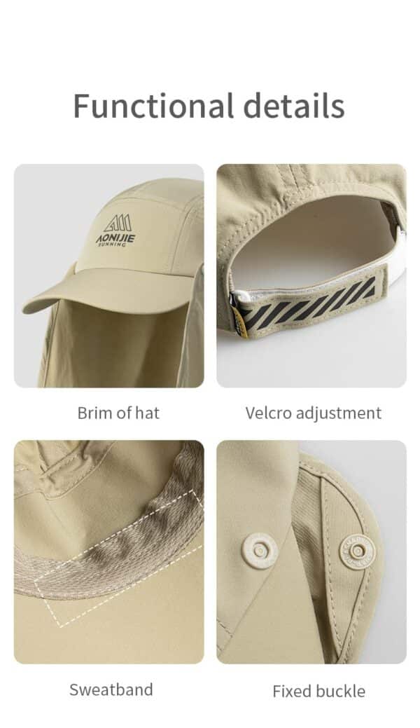 AONIJIE-Gorra protección solar - Imagen 5
