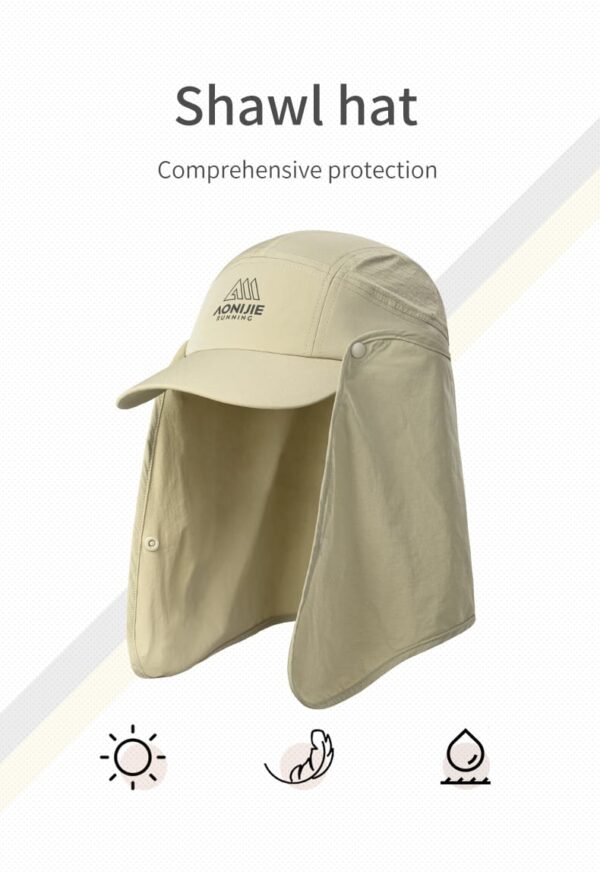 AONIJIE-Gorra protección solar - Imagen 4