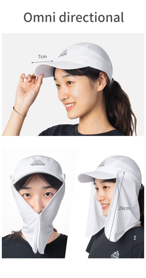 AONIJIE-Gorra protección solar - Imagen 2