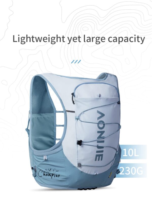 Aonijie-Chaleco 2colores Azul y Verde cap 10lts c9116 - Imagen 7