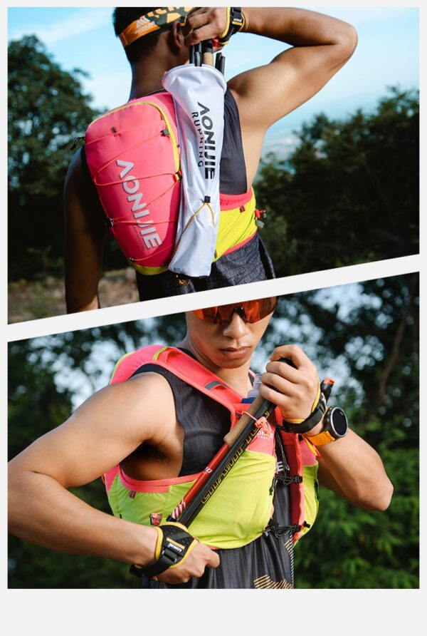 Aonijie-Chaleco rosa/ama cap 10lts c9116 - Imagen 7